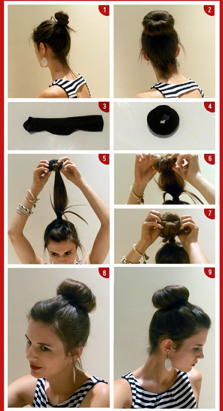 como-fazer-coque-em-cabelo-curto-24-4 Как да направите сноп на къса коса