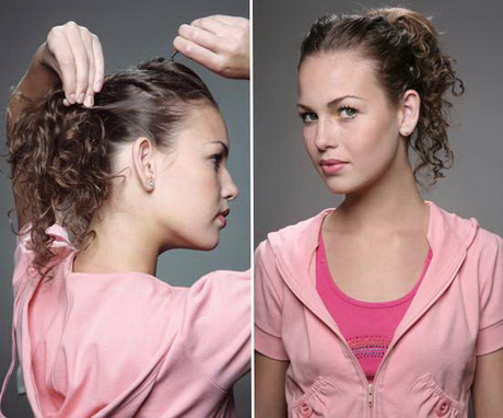 como-fazer-penteados-com-cabelos-cacheados-63_10 Как да направите прически с къдрава коса