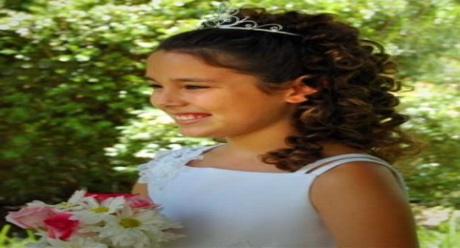 penteado-para-daminha-de-casamento-99_11 Прическа за момичета с цветя сватба