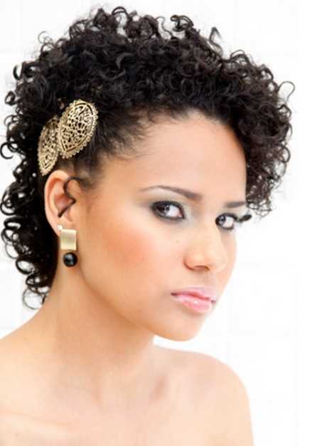 penteado-afro-para-cabelo-curto-30 Афро Прическа за къса коса