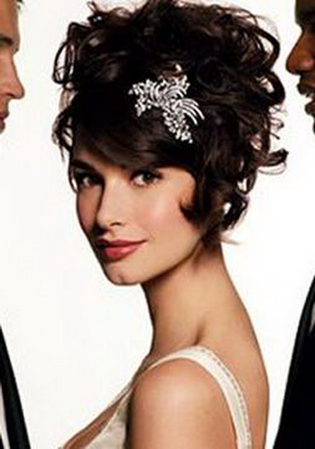 penteado-cabelo-curto-festa-casamento-54_17 Прическа, къса коса сватбени рокли