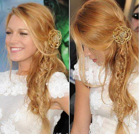 penteado-para-madrinha-de-casamento-cabelo-longo-06_15 Прическа за булката дълга коса