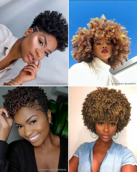 Женска къса афро коса 2023
