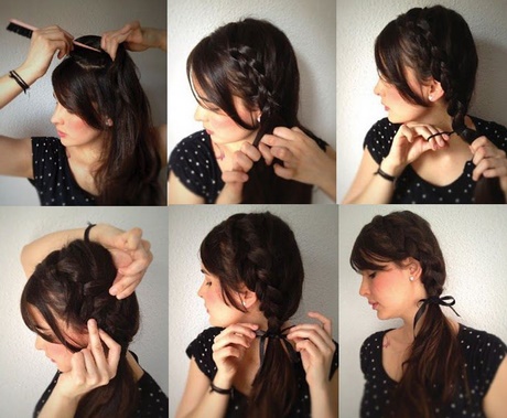 como-amarrar-o-cabelo-de-lado-59_18 Как да връзвам косата настрани