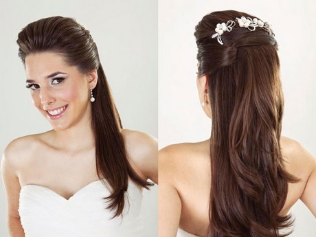 penteados-para-casamento-cabelo-mdio-liso-97 Прически за сватба, средно плоска коса