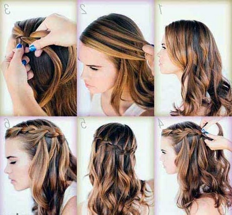 penteados-simples-para-cabelos-medios-para-casamento-95 Обикновени прически за коса medios за сватба