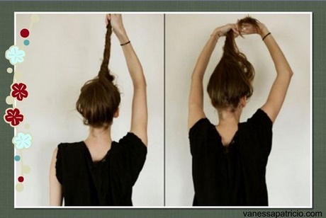 como-fazer-coque-no-cabelo-53 Как да направите кичур на косата