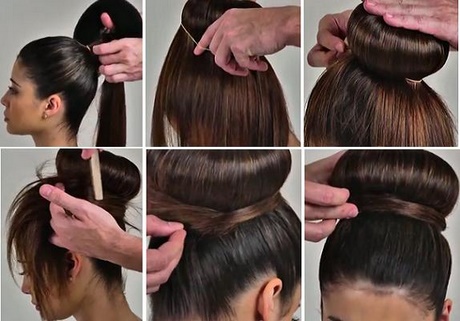 como-fazer-coque-no-cabelo-53_17 Как да направите кичур на косата
