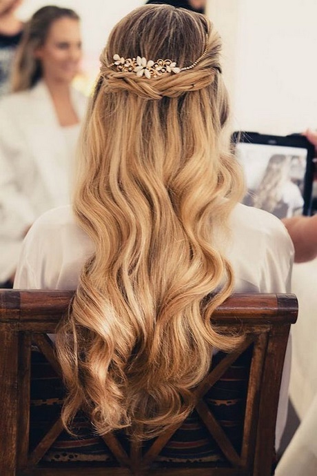 penteados-cabelo-solto-para-casamento-73_11 Прически разхлабена коса, за сватба