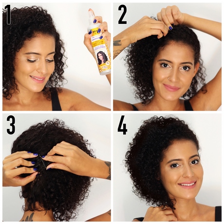 como-fazer-penteado-em-cabelo-cacheado-curto-90_9 Как да направите прическа за къдрава коса къса