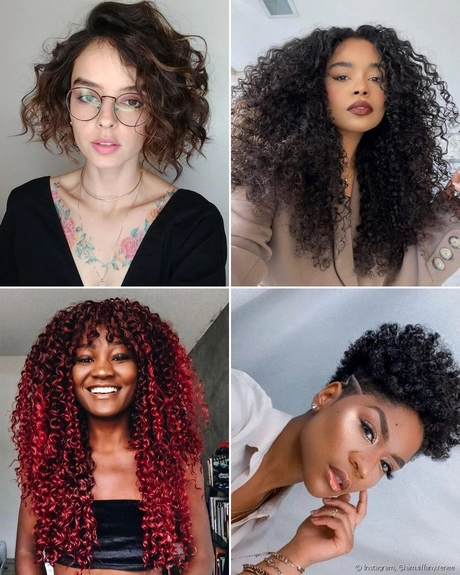 Прически за къдрава коса на жените 2023