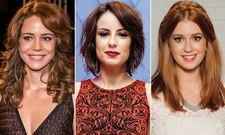 Снимки на контракции на косата medios женски