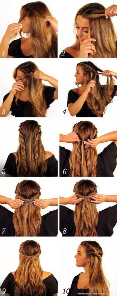como-fazer-penteados-passo-a-passo-31_15 Как да направите прически стъпка по стъпка