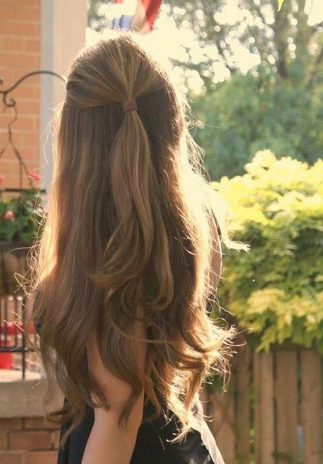 penteado-para-cabelo-longo-liso-90_14 Прически за дълга коса, плоска