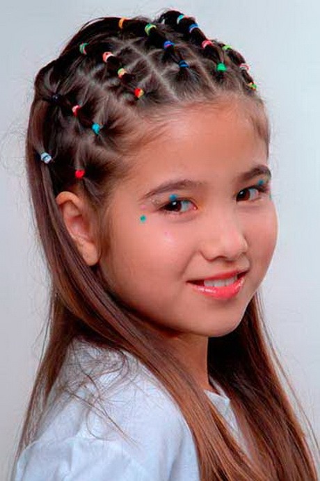 penteados-faceis-para-cabelos-cacheados-infantil-35_11 Прическите са лесни за къдрава коса за деца