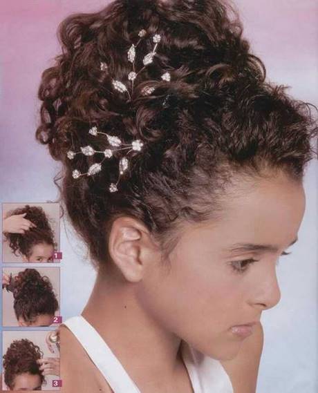 penteados-faceis-para-cabelos-cacheados-infantil-35_16 Прическите са лесни за къдрава коса за деца