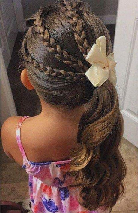 penteados-faceis-para-cabelos-cacheados-infantil-35_9 Прическите са лесни за къдрава коса за деца