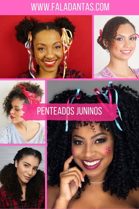 penteados-festa-junina-cabelos-curtos-53 Прически festa junina къса коса