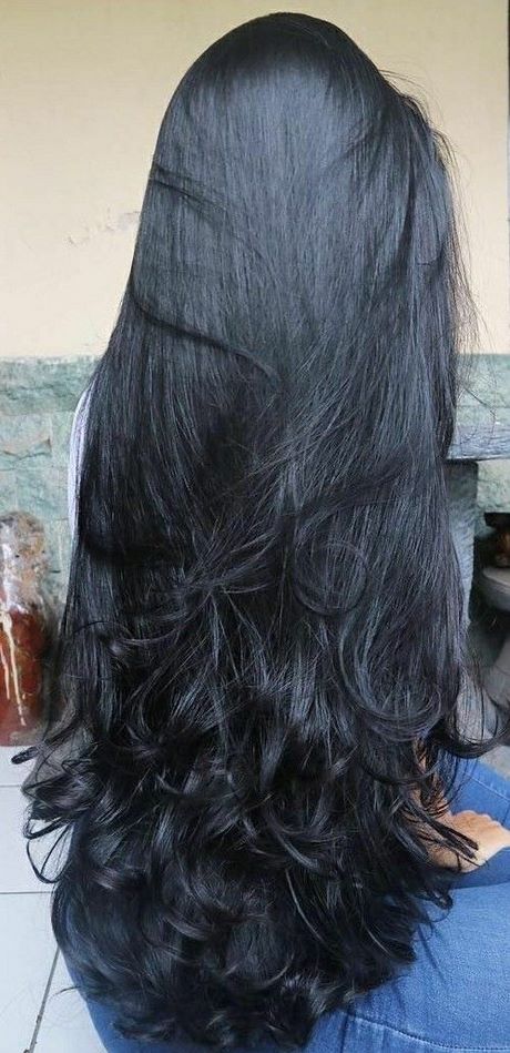 penteados-para-cabelos-pretos-longos-e-lisos-66_4 Косата на черна коса е дълга и плоска
