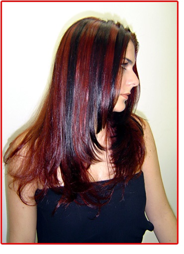 cabelo-vermelho-com-luzes-94_9 Червена коса със светлина
