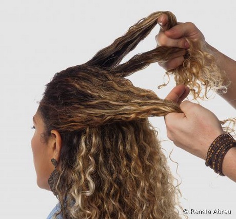 tranas-simples-para-cabelos-cacheados-55_16 Плитки, прости за къдрава коса