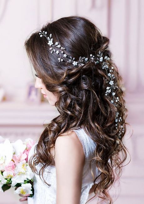 como-fazer-penteado-de-noiva-cabelo-solto-28_4 Как да направите сватбена прическа свободна коса