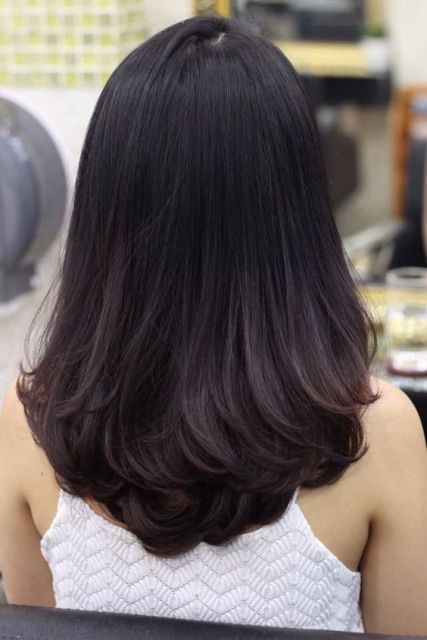 corte-degrade-feminino-cabelo-medio-27_2 Подстригването влошава средната коса на жените