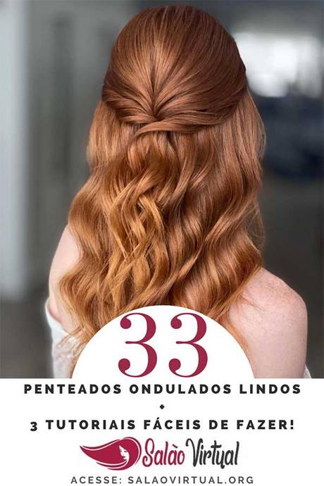 penteado-cabelo-ondulado-solto-35_8 Прическа свободна вълнообразна коса