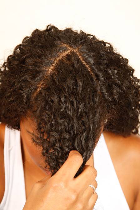 penteado-lateral-cabelo-cacheado-passo-a-passo-93_13 Странична прическа къдрава коса стъпка по стъпка