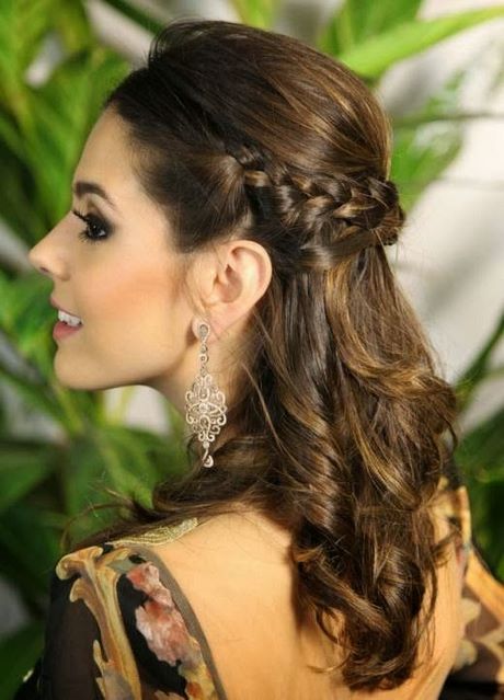 penteado-para-cabelo-medio-madrinha-75_6 Прическа за средна коса кръстница