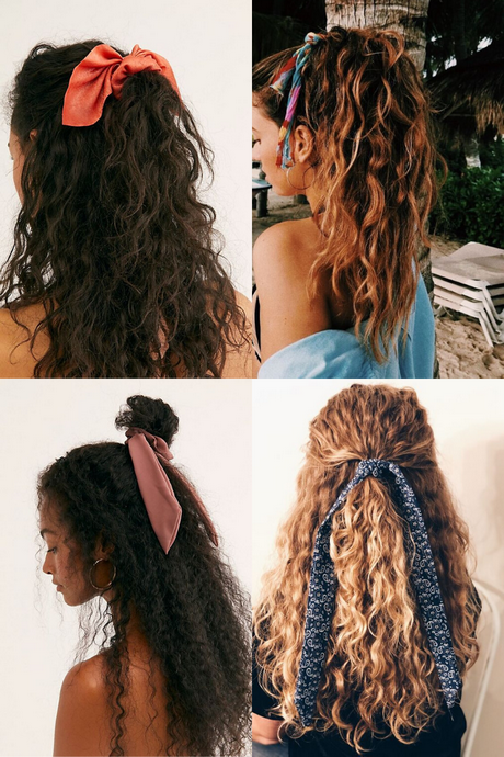 penteados-com-lencos-para-cabelos-cacheados-curtos-77 Прически с шалове за къса къдрава коса