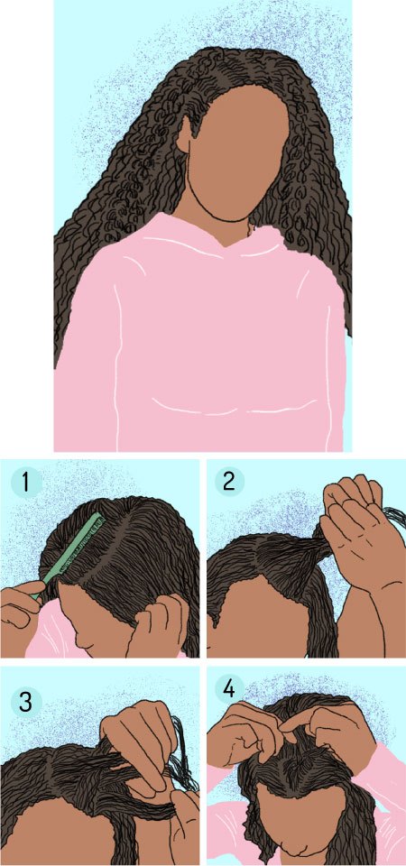penteados-para-cabelos-cacheados-sao-joao-52_5 Прически за къдрава коса 0
