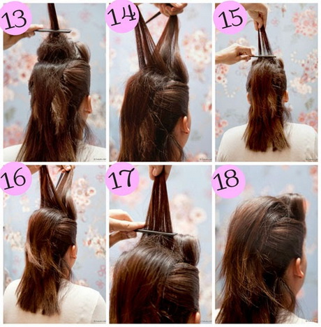 como-fazer-penteados-em-cabelos-lisos-sozinha-59_5 Как да направите прически за права коса в покой