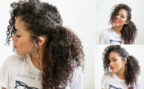 penteado-faceis-para-cabelos-cacheados-45 Прическата е лесна за къдрава коса