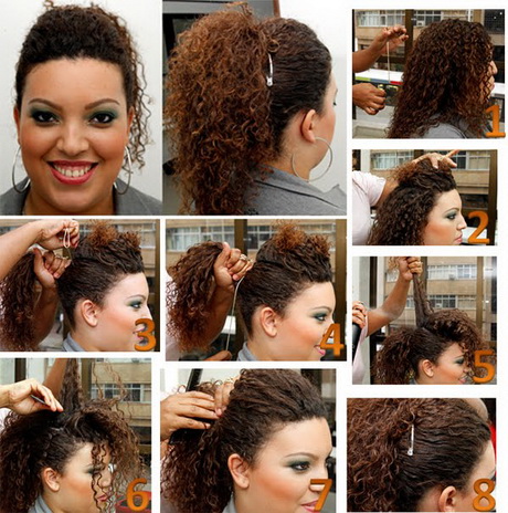 penteados-faceis-para-fazer-sozinha-em-cabelos-cacheados-54_5 Прически лесно да се направи сам на къдрава коса