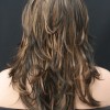 Дълги участъци от косата repicados