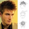Различни разфасовки мъжка коса