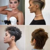Женска обръсната коса 2023