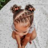 Детска прическа къса къдрава коса