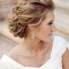 Прически за сватба майка на булката средна коса